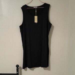 Elegant Black Midi Dress